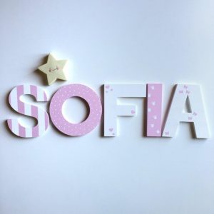 Lettere in legno lei