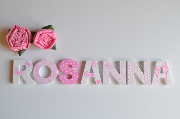 Scritte in legno personalizzate