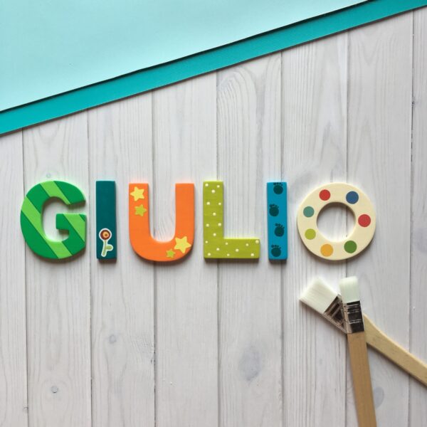 Scritte in legno personalizzate