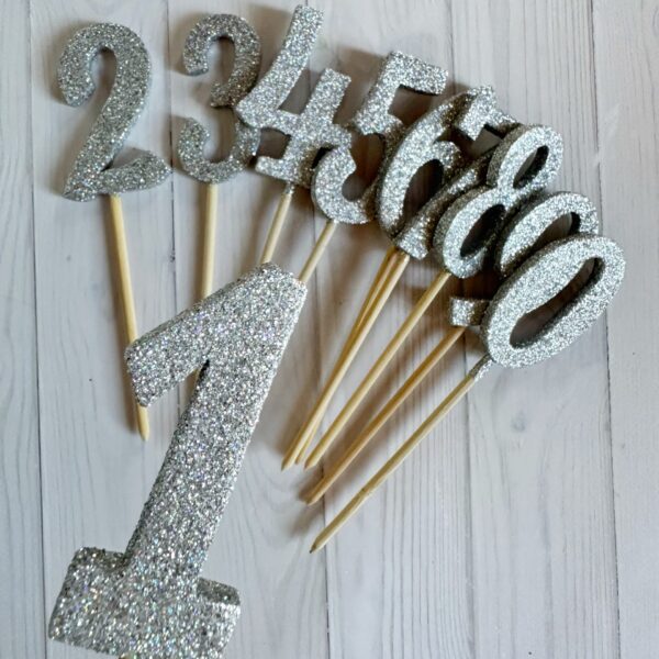 Cake topper kit numeri
